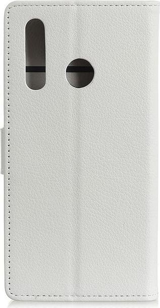 Actual product image MU Classic Litchi Leather Bookcover Series (Motorola Moto G8 Plus)