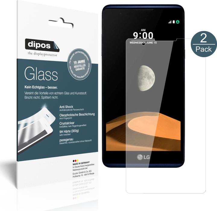 Immagine prodotto Dipos Pellicola Protettiva Anti-Shock (2 Pezzo/i, LG X Cam)