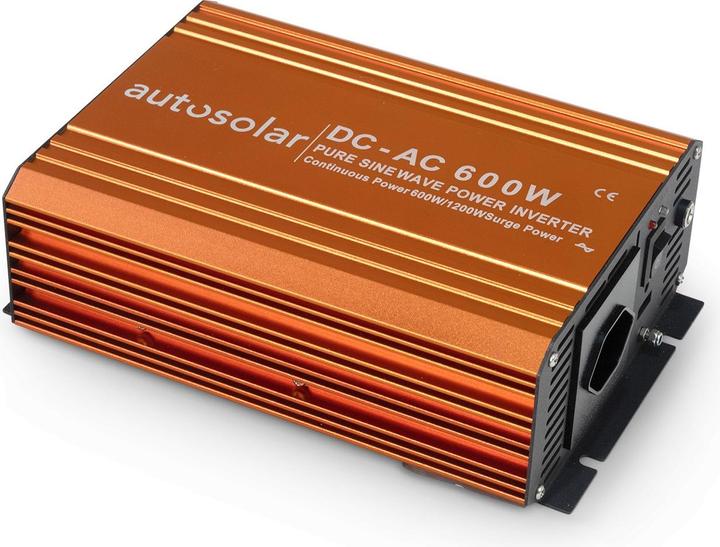Produktbild Autosolar Komplettpaket 160W mit Lithiumbatterie 55Ah und 600W-Wechselrichter inkl. Montagematerial (160 W)