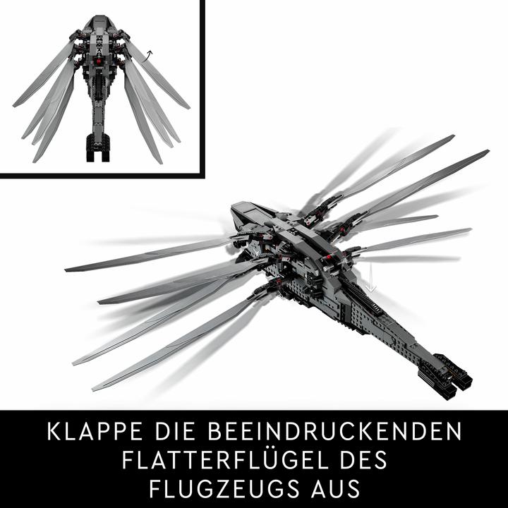 Actual product image LEGO Dune Atreides Royal Ornithopter (10327, LEGO Icons)