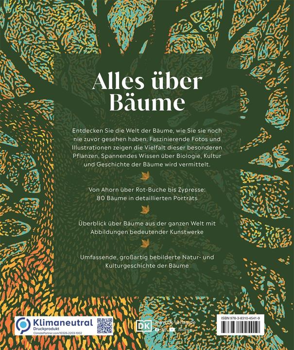 Produktbild Bäume - Eine Natur- und Kulturgeschichte (Deutsch, Andrew Mikolajski, Michael Scott, Keith Rushforth, Dr. Ross Bayton, Agnes Pahler, 2022)