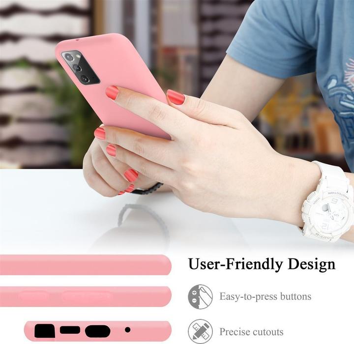 Immagine prodotto Cadorabo Copertura della cassa del silicone liquido TPU (Samsung Galaxy Note 20)
