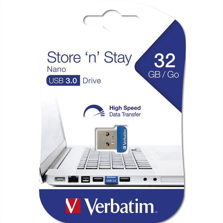 Produktbild Verbatim Nano (32 GB, USB-A, USB 3.0)
