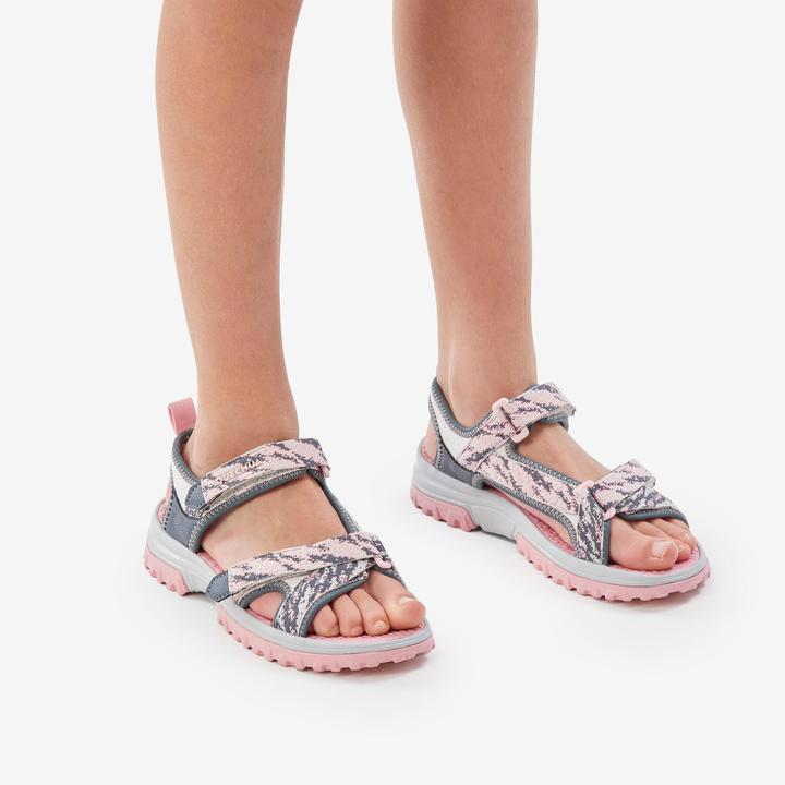 Actual product image Quechua Wandersandalen Kinder - NH500 rosa (31)