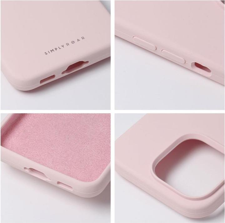 Actual product image Kingston Back panel cover Roar ROAR case CLOUD SKIN for IPHONE 16 Pro Max Light Pink (Apple iPhone 16 Pro Max)