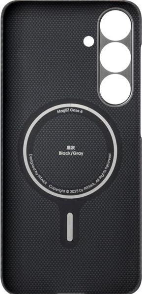 Actual product image Pitaka Magsafe back cover made from real aramid (Samsung Galaxy S24 Ultra)