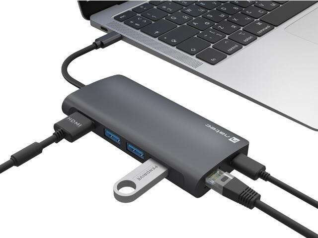 Produktbild Genesis HUB USB-C 8 IN 1 FOWLER 2 3X USB 3.0 HUB HDMI 4K USB-C (USB-C, 8 Ports)