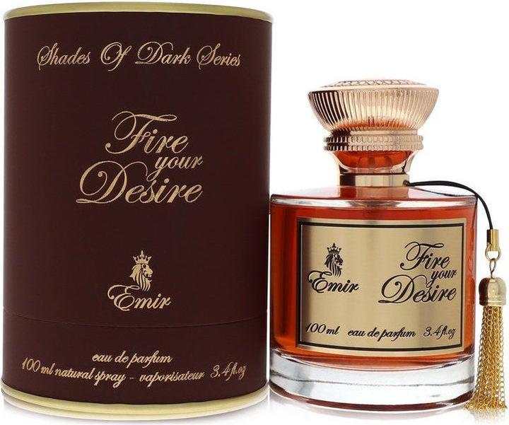 Produktbild Emir Shades Of Dark Series Fire Your Desire Unisex Eau de Parfum 100ml (Eau de Parfum, 100 ml)