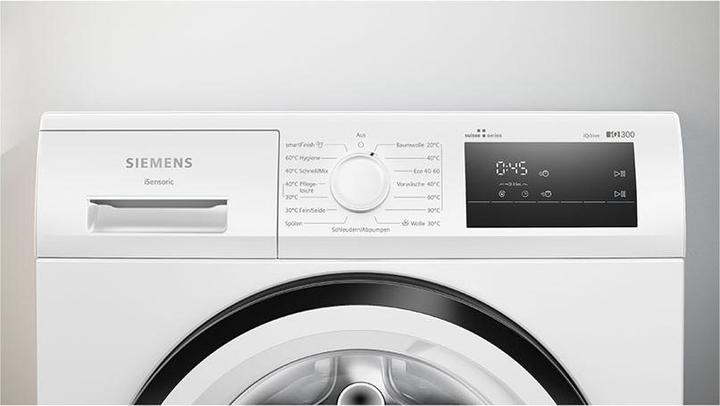Produktbild Siemens iQ300 WM14N0E3CH (8 kg, Links, CH-Stecker)