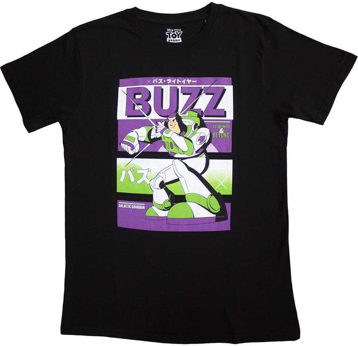 Actual product image Toy Story Unisex Adult Buzz Lightyear Japanese T-Shirt (XL)