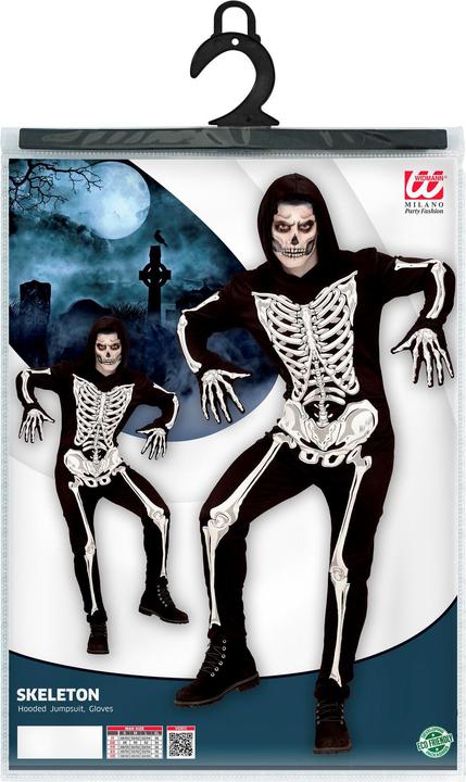 Immagine prodotto Widmann Scheletro Costume Night Glow (M)
