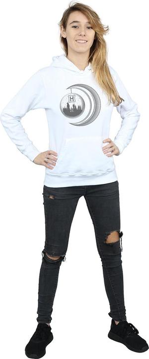 Immagine prodotto Hogwarts Moon Felpa con Cappuccio Donna (XXL)