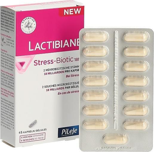 Produktbild Lactibiane Stress-Biotic 18M Kaps (45 Stück, Kapseln, 46 g)