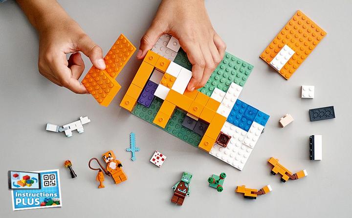 Produktbild LEGO Die Fuchs-Lodge (21178, LEGO Minecraft)