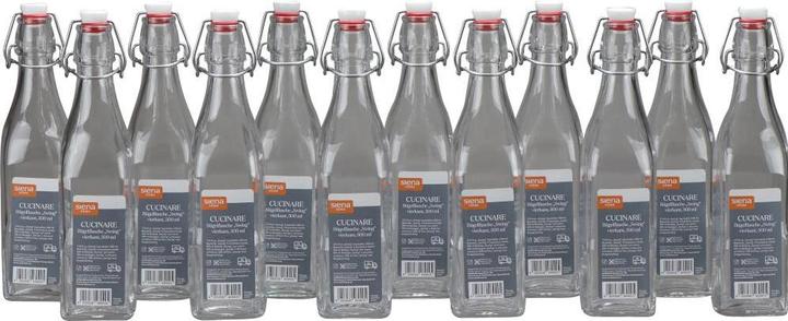 Produktbild Siena Home Bügelflasche "Cucinare" 500 ml vierkant (12 Stk., 0.50 l)