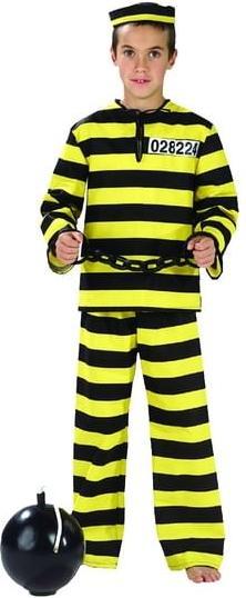 Immagine prodotto Funny Fashion Costume da prigioniero Dalton per bambini (140)
