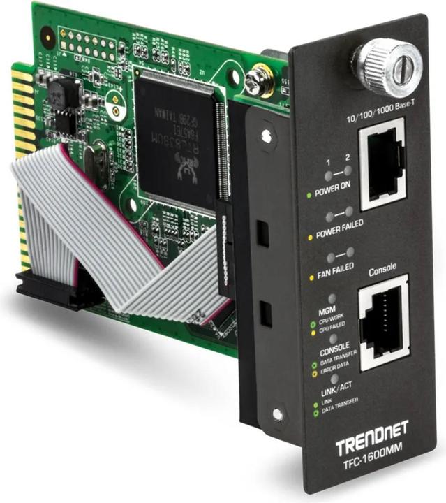 Trendnet SNMP-Management-Modul, 10/100Mbps Fast Ethernet port