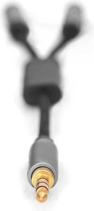 Image du produit Digitus Splitter audio, jack 3,5 mm vers 2x 3,5 mm femelle (0.20 m)