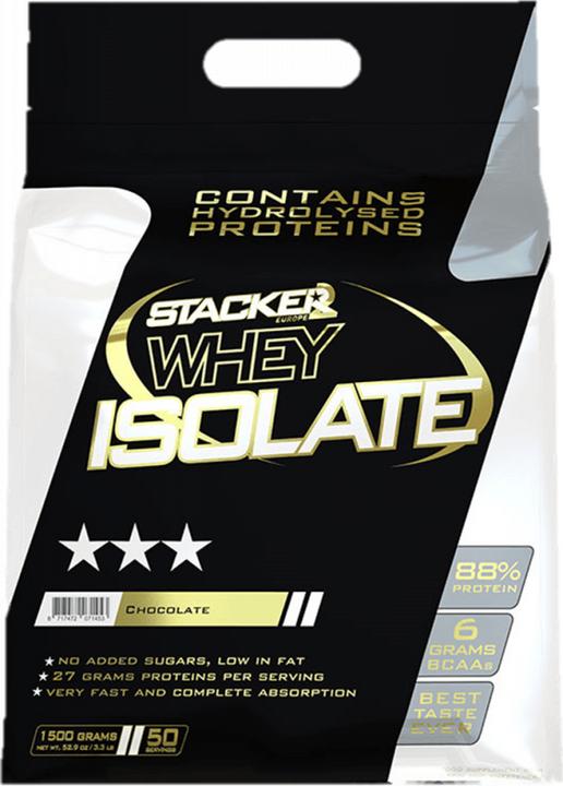 Actual product image Stackers Stacker2 Whey Isolate Protein (Chocolate, 1580 g)