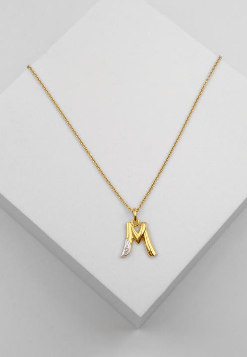 Produktbild Muau Buchstabe (750/18 K Gelbgold)