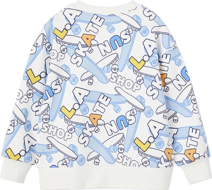 Produktbild Vertbaudet Jungen Sweatshirt mit Skater-Print und Recycling-Polyester (92)