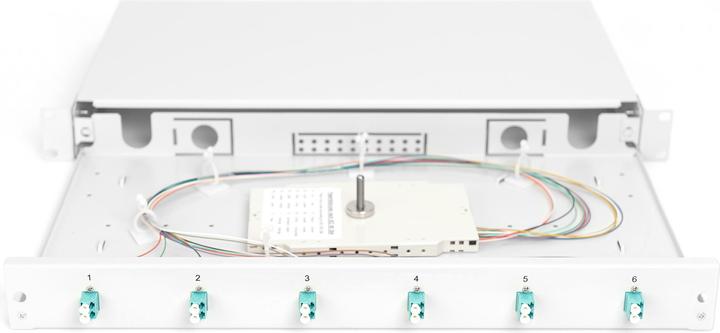Produktbild Digitus LWL Spleissbox, bestückt, LC, OM3