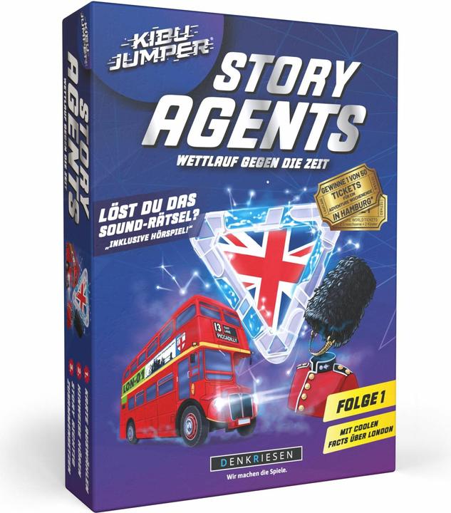 Produktbild Denkriesen - KIBU JUMPER® - Story Agents - London - "Wettlauf gegen die Zeit" (Deutsch)