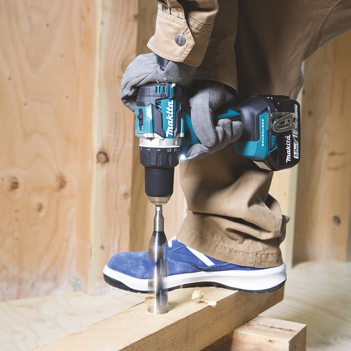 Actual product image Makita DDF484RTJ Cordless drill driver, 18 V, 2x 5.0 Ah Li-Ion, 54 (Rechargeable battery operated)