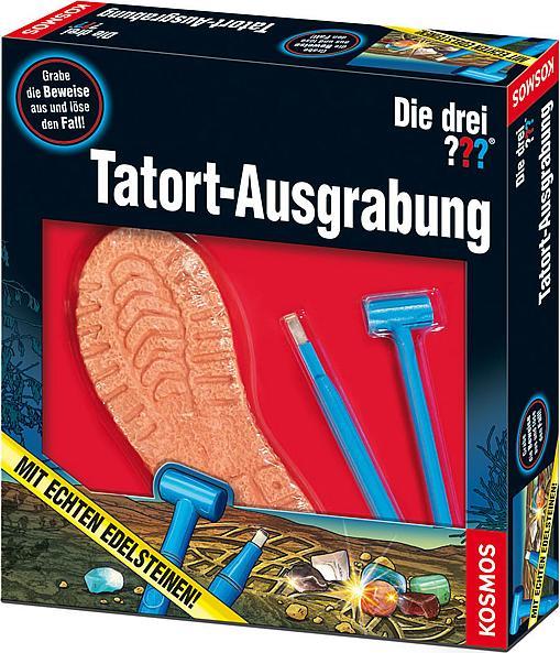 Actual product image Kosmos The three crime scene excavation