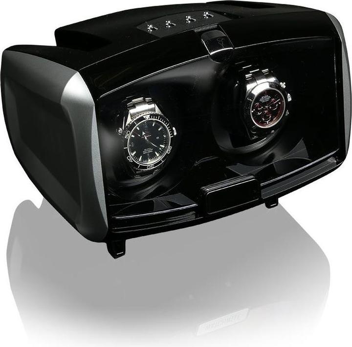 Watchwell Uhrenbeweger Luxor - Silber/Schwarz