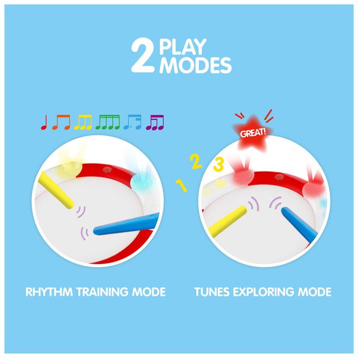 Actual product image Hape Learning game drum (German, French, Italian, English)
