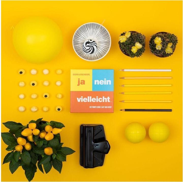 Actual product image Yes No Maybe (German)
