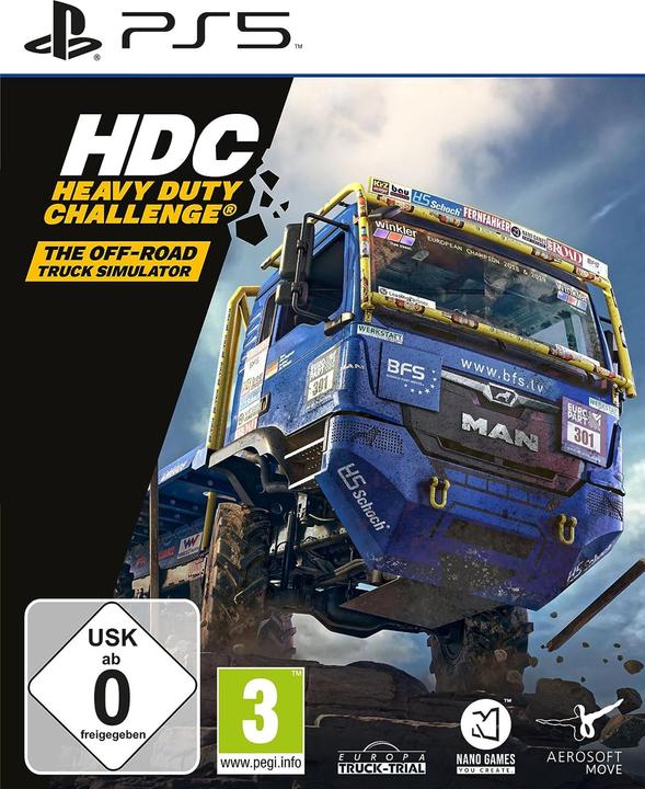 Immagine prodotto Aerosoft Simulatore di camion fuoristrada PS-5 Heavy Duty Challenge (PS5, DE)