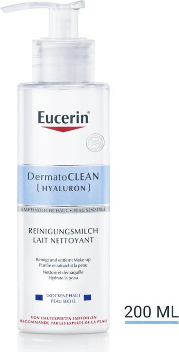 Actual product image Eucerin DermatoClean (Hyaluron) (Cleansing lotion, 200 ml)