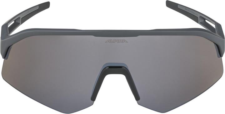 Actual product image ALPINA SPORTS Sonic Hr Q-Lite (Midnight-grey matt, Silver)