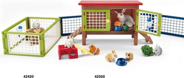 Actual product image Schleich Home for rabbits and guinea pigs