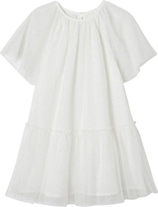 Actual product image Vertbaudet Girl's party dress with butterfly sleeves (128)