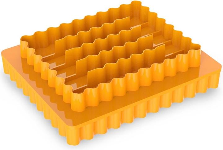 Immagine prodotto Ibili Taglierina per chebakia in due misure 9 x 7,6 x 2 cm Perfetta per tagliare la chebakia
