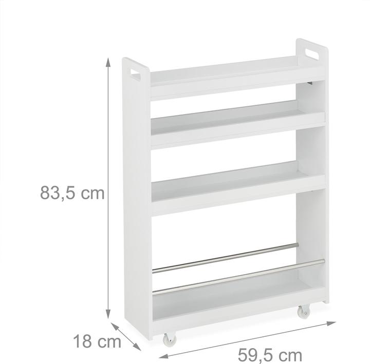 Actual product image Relaxdays Niche trolley