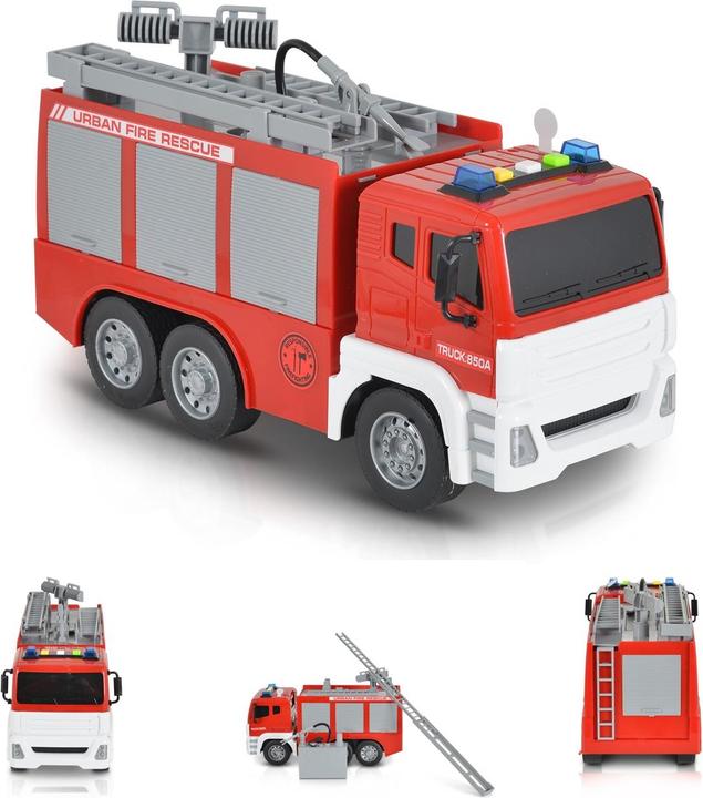 Produktbild Moni Spielzeug Feuerwehrauto Löschschlauch