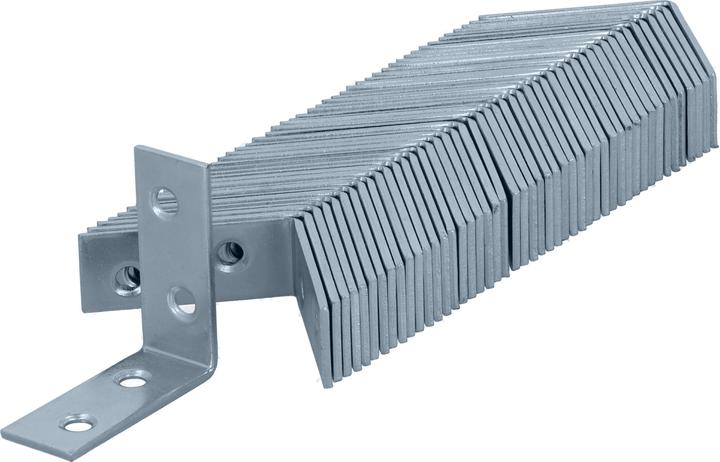 Produktbild Helpmate Stuhlwinkel 40x40x15, verzinkt, 48 Stück (48 Stk.)
