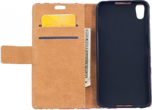 Produktbild MU Style Case aus Leder mit Blumenmuster (Blackberry DTEK 50)