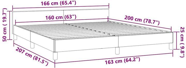 Immagine prodotto VidaXL Johnny (160 x 200 cm)