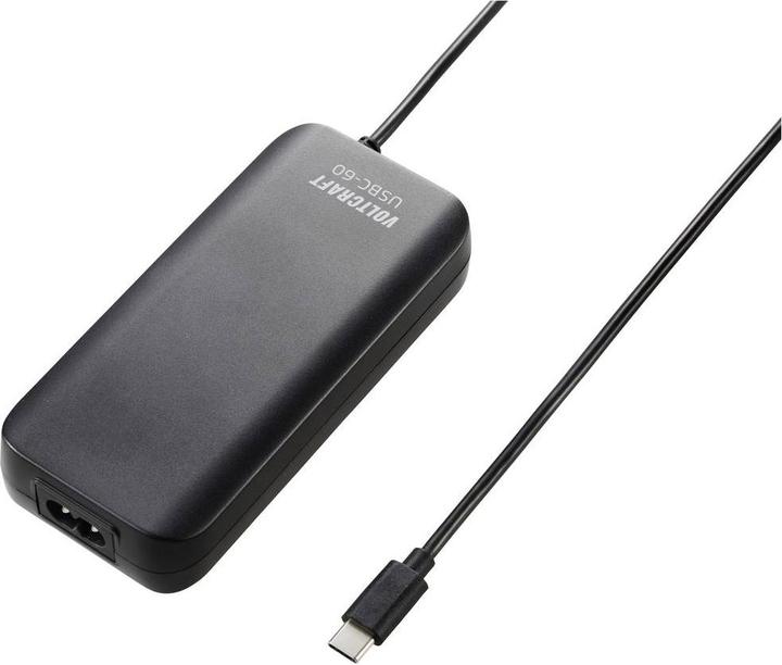 Image du produit Voltcraft USBC-60 Chargeur USB 60 W 5 V, 9 V, 12 V, 15 V, 20 V 3 A USB Power De (60 W)