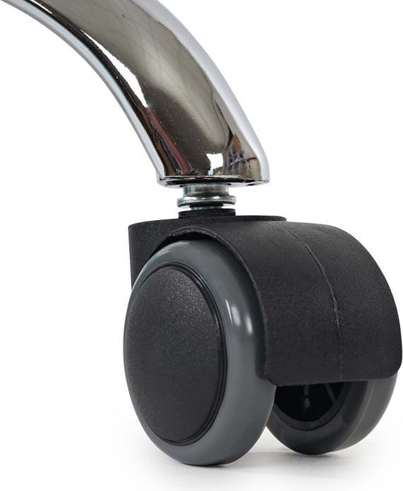 Actual product image Jamb Hard floor castors
