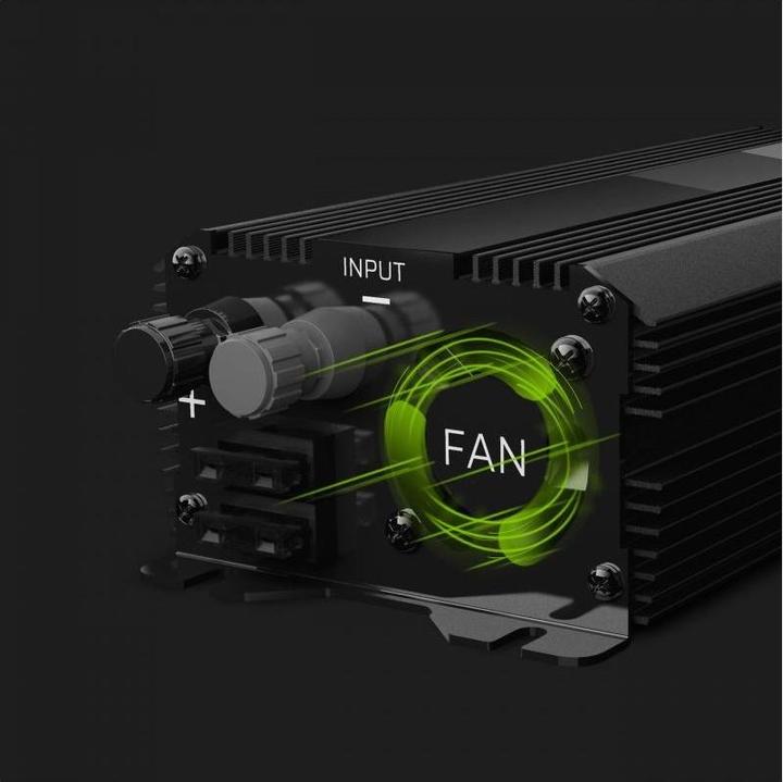 Actual product image GreenCell Car Voltage Inverter - 12V to 230V - 500W