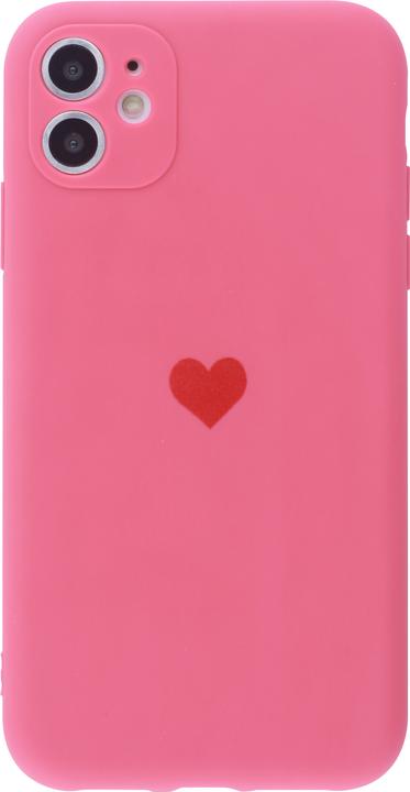 Actual product image PhoneLook Coque Silicone Mat Coeur (Apple iPhone 11 Pro)