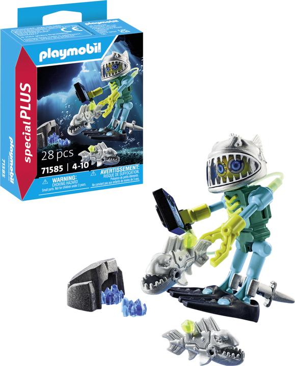 Immagine prodotto Playmobil 71585 Playm. Robot subacqueo 71585 (71585, Playmobil Special Plus)