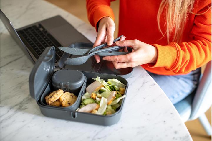 Actual product image Koziol Lunch box Pascal Ready 4 pieces, Green