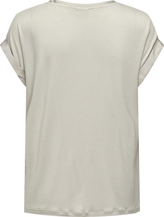 Image du produit Only Coupe normale Col rond Manches retroussées Top Top (XS)